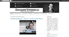 Desktop Screenshot of edilsonvitorelli.com